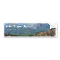 Clouds Mountains And Forests bumper stickers by lifesphere Clouds Mountains And Forests bumper stickers