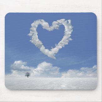 clouds-of-love mousepad mousepad