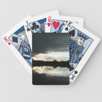 Clouds Over a Lake playing cards