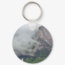 Clouds Over Glacier keychains by lifesphere Clouds Over Glacier keychains