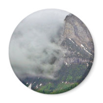 Clouds Over Glacier magnets