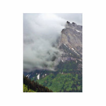 Clouds Over Glacier photo sculptures by lifesphere Clouds Over Glacier photo sculptures