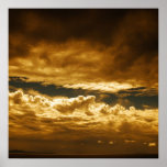 Clouds over Mediterranean Sea Print