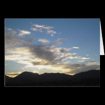 clouds over mountian cards