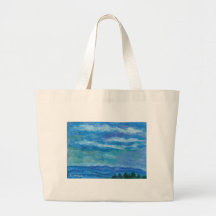 Clouds over the Blue Ridge Tote Bags