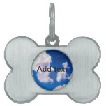 Clouds Pet Tag