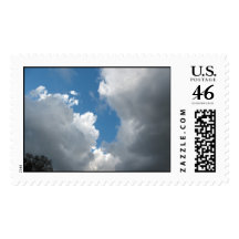 clouds postage stamps