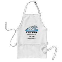 clouds, recession proof enjoyment aprons by stiingya clouds, recession proof enjoyment aprons