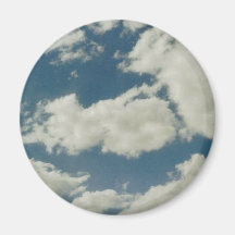 Clouds Refrigerator Magnets