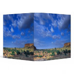 Clouds sweeping across the sky over the binders