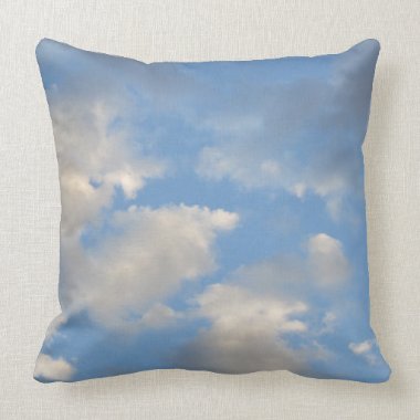 Clouds Throw Pillows