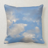 Clouds Throw Pillows