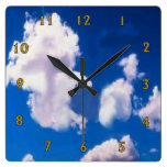 Clouds Wall Clock