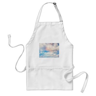 Clouds Wings of Gold and Silver 2 Apron