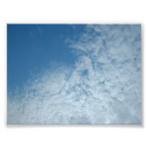 Clouds With Blue Sky Photograph