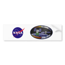 CloudSat and Calipso Bumper Sticker