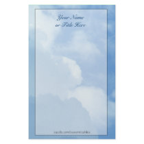 Cloudscape Stationery by Customizables Cloudscape Stationery