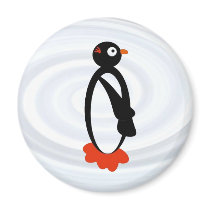 cloudswirl, peteypenguinsmall magnets by jenniekurono cloudswirl, peteypenguinsmall magnets