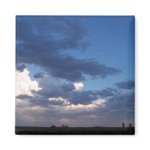 cloudy afternoon magnets