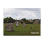 Cloudy Avebury Post Card