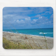 Cloudy Beach at Coral Cove Mousepad