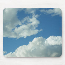 Cloudy Blue Sky mousepads