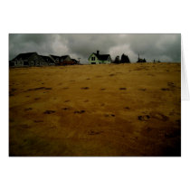 Cloudy Day at The Beach cards