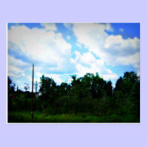 Cloudy Days Postcard postcards