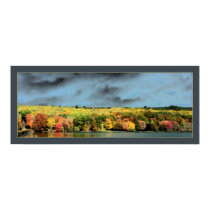 Cloudy garden posters