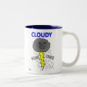 Cloudy in "Lightning" mugs by mooseyard Cloudy in "Lightning" mugs