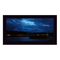 Cloudy night posters