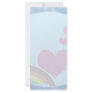 Cloudy Rainbow Customized Rack Card