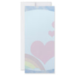 Cloudy Rainbow Customized Rack Card