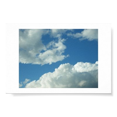 Cloudy Sky Poster by princessklb07