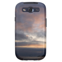 Cloudy Sunset Galaxy SIII Cases