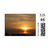 Cloudy Sunset postage by princessklb07 Cloudy Sunset postage