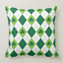 Clover Argyle Pillow pillows