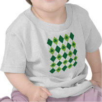 Clover Argyle t-shirts