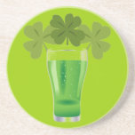 Clover beer coasters