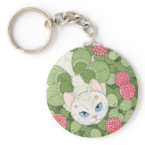 Clover Fairy Cat keychains