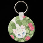 Clover Fairy Cat keychains