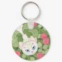 Clover Fairy Cat keychains