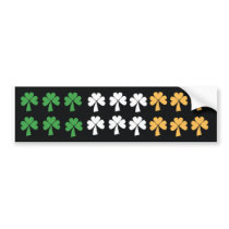 Clover Flag bumper stickers by apollo335 Clover Flag bumper stickers