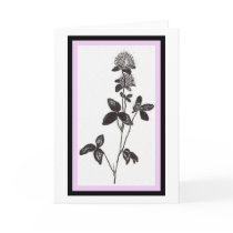 Clover Greeting Card by lpalen Clover Greeting Card