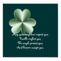 Clover - Irish Proverb Print by mrssocolov Clover - Irish Proverb Print