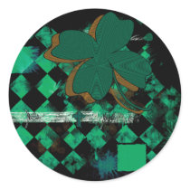 CLOVER ON DIAMOND STICKERS by HarvardYard CLOVER ON DIAMOND STICKERS