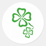 clover_outlines round stickers