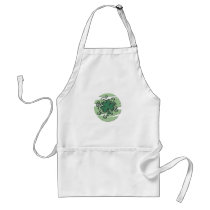 Clover St. Patricks Day Design aprons by Eholidayz Clover St. Patricks Day Design aprons