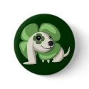 Clover the Dog buttons by ButtermilkBiscuits Clover the Dog buttons