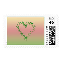 Clovers - Heart postage by wierka Clovers - Heart postage